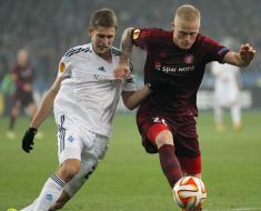 Soccer. FC "Dynamo" (Kiev) 2:0 FC "Aalborg" (Denmark)