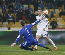 Soccer. FC "Dynamo" (Kiev) 2:0 FC "Aalborg" (Denmark)