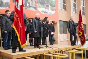 The rally on the occasion of 97th anniversary of the October Revolution