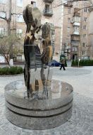 Sculpture "Love-River"