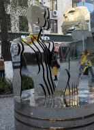 Sculpture "Love-River"