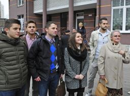 Members of a large family of Valentina Matveeva