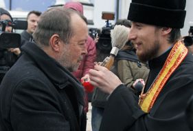 Participants of action "Autotrain peace and unity"
