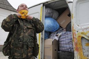 Participants of action "Autotrain peace and unity"