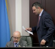 Aleksey Reznikov and Vitaliy Klichko