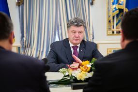 Petr Poroshenko a