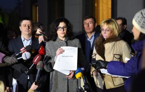 Vyacheslav Kirilenko, Yuriy Lutsenko, Oksana Syroed, Aleksandra Kuzhel 