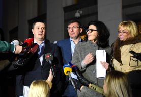 Vyacheslav Kirilenko, Yuriy Lutsenko, Oksana Syroed, Aleksandra Kuzhel 