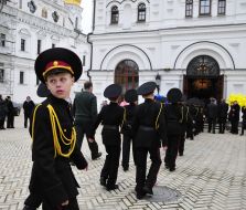 Церемония посвящения в кадеты