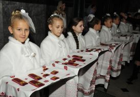 Церемония посвящения в кадеты