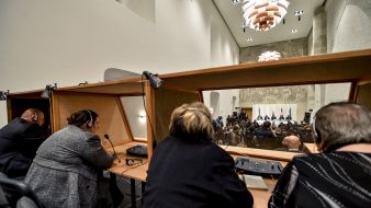 Representatives of the press and interpreters