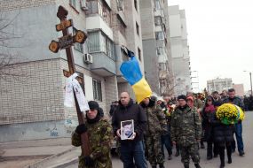 Farewell ceremony with Roman Shvachko