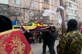 Farewell ceremony with Roman Shvachko