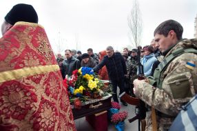 Farewell ceremony with Roman Shvachko