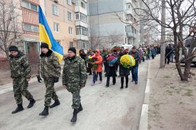 Farewell ceremony with Roman Shvachko