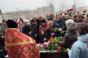 Farewell ceremony with Roman Shvachko