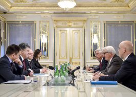 Встреча Петра Порошенко и Франка-Вальтера Штайнмайера