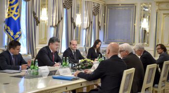 Встреча Петра Порошенко и Франка-Вальтера Штайнмайера