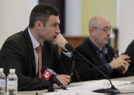 Aleksey Reznikov and Vitali Klichko