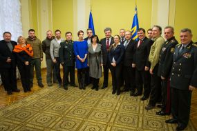 Встреча Петра Порошенко с Советом волонтеров