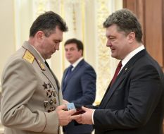 Poroshenko met with members of the All-Ukrainian Association of veterans of Afghanistan"