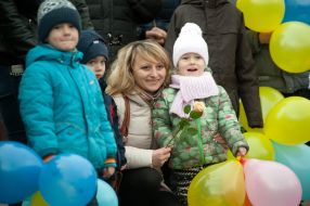 Meeting of servicemen in Zaporozhye