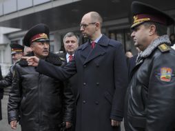 Arseniy Yatsenyuk and Stepan Poltorak