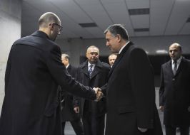 Arseniy Yatsenyuk and Arsen Avakov