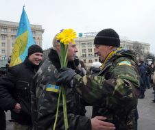 Meeting of Fighters of 22th Battalion territorial defense