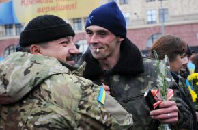 Meeting of Fighters of 22th Battalion territorial defense