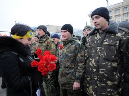 Meeting of Fighters of 22th Battalion territorial defense