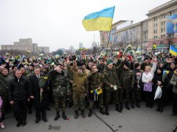Meeting of Fighters of 22th Battalion territorial defense