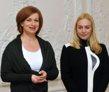 Anna Starostenko and Diana Popova  