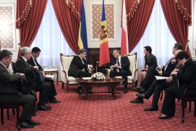 Бронислав Коморовский и Петр Порошенко