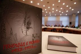 Presentation of a new book about the Holodomor