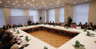 Presentation of a new book about the Holodomor