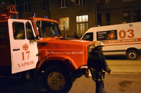 Rescuers the place of explosion