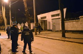 Militiamen the place of explosion