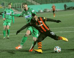 Игровой момент матча