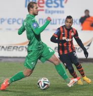 Игровой момент матча