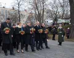 Ceremony of commemorating the victims of Holodomor