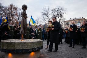 Ceremony of commemorating the victims of Holodomor