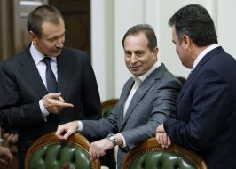 Mykhailo Papiyev and Nikolay Tomenko