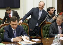 Sergey Lyovochkin, Andrey Parubiy and Sergey Pashinskiy