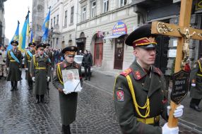Funeral of Andrey Yurga