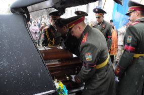 Funeral of Andrey Yurga
