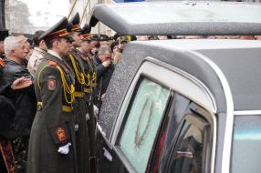 Funeral of Andrey Yurga