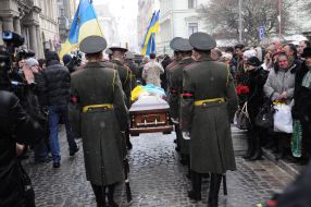 Funeral of Andrey Yurga