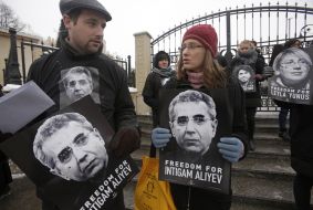 Picket of Embassy of Azerbaijan