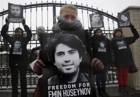 Picket of Embassy of Azerbaijan